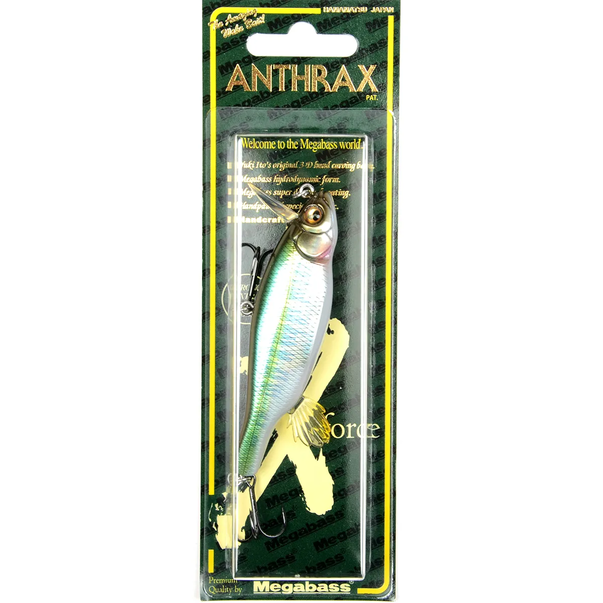Воблер Megabass Anthrax SP-C 83F 83мм 10,6гр 0-0,3м цв. SH Hasu 551246