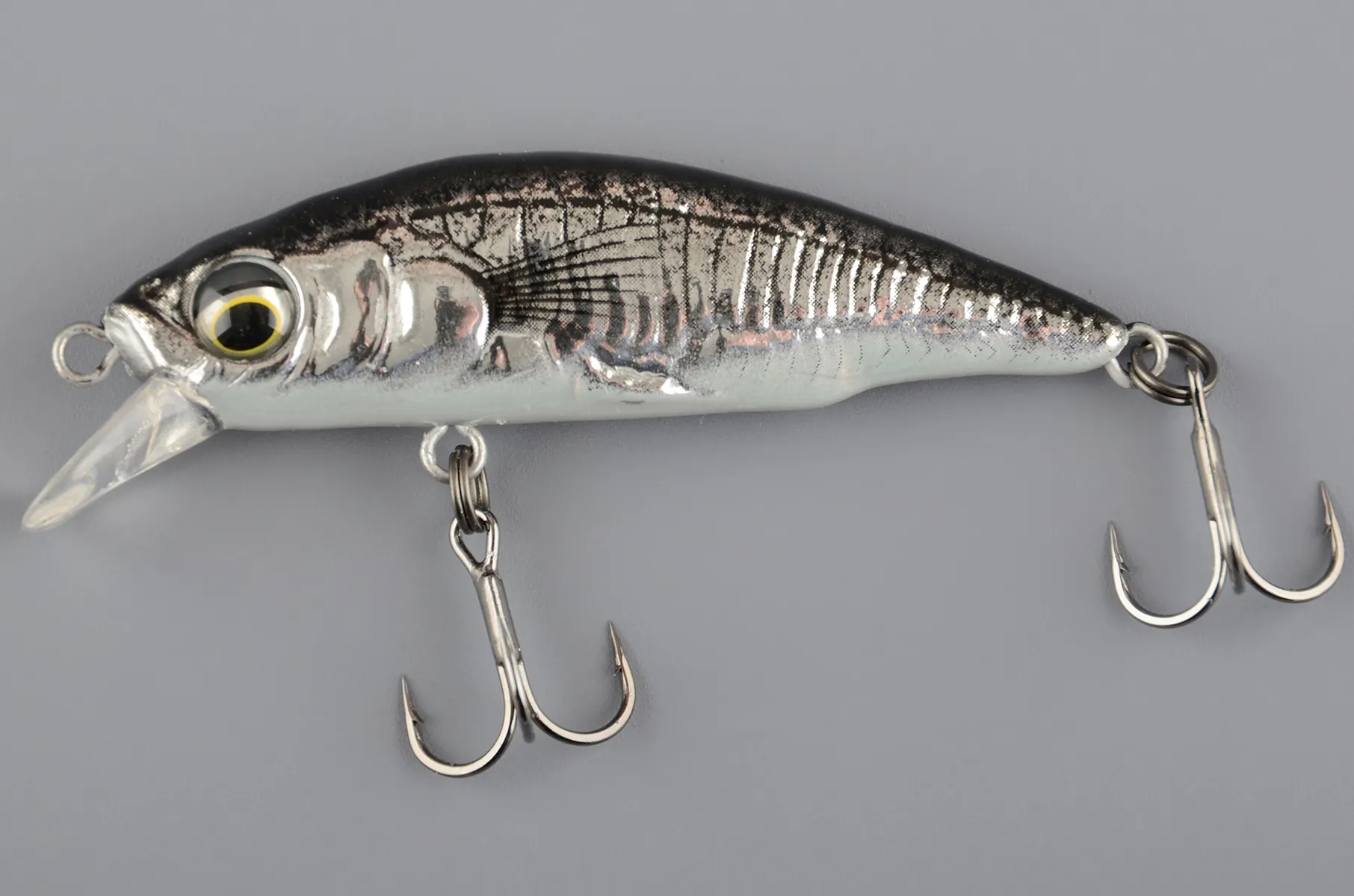 Воблер Savage Gear 3D Sticklebait Twitch 5.5, black silver