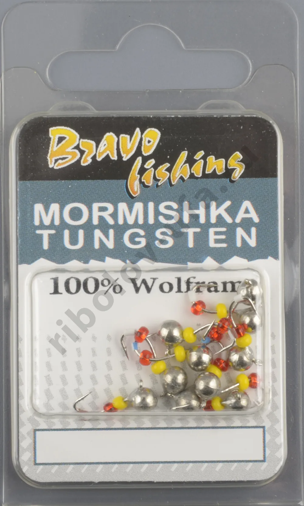 Мормышка вольфрам Bravo Fishing Шар с ушком 4.0 мм 0.65 гр Ni