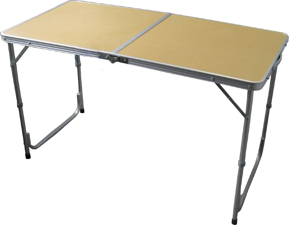 Стол складной Рускемп большой алюм. 118-026/ST-004 (120х60х70)
