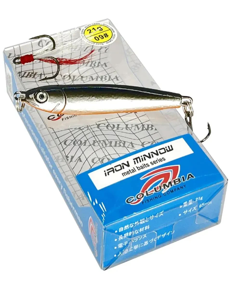 Блесна Columbia Iron Minnow 21гр цв. 09