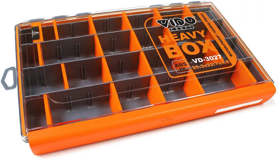 Коробка Vido для приманок VD-3027 Heavy Box, размер 35.3х22.7х4.8 см