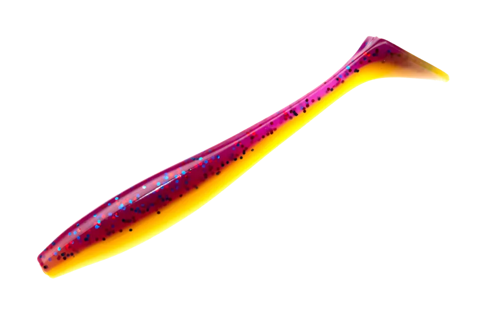 Силиконовая приманка Narval Choppy Tail 18cm #007-Purple Spring (3шт/уп)