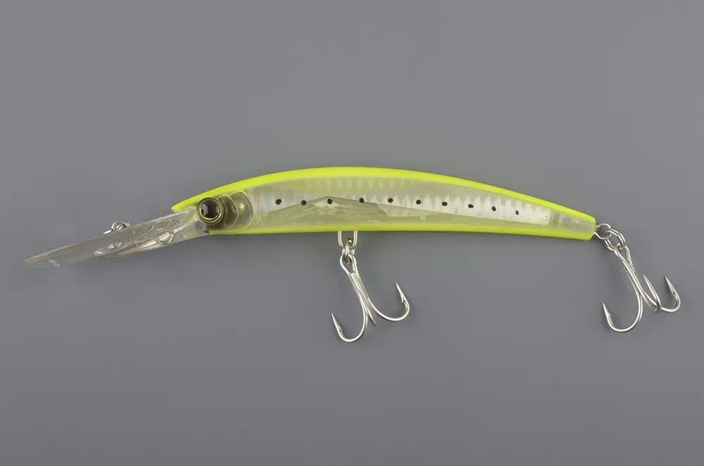 Воблер Yo-Zuri F1153 Crystal 3D Minnow Deep Diver (F), 130 мм, 24.0 гр., цв. GHCS