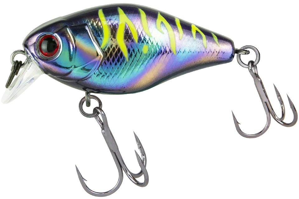 Воблер Jackall Chubby 38 дл. 3.8 см, гл. 0.6-1.0 м, 4 гр., floating, цв. uv ul tamamushi tiger  