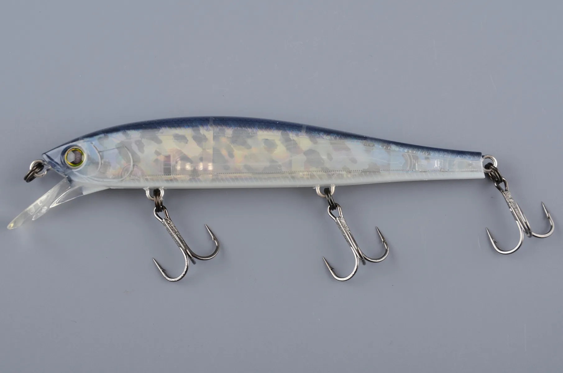 Воблер Yo-Zuri  R1361  Duel Hardcore Minnow Flat 110F 15гр, 0-1,5м. цв. GHPB