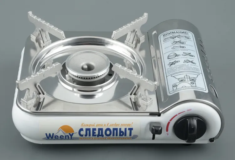 Плита настольная газовая Следопыт-Weeny, нерж. сталь 