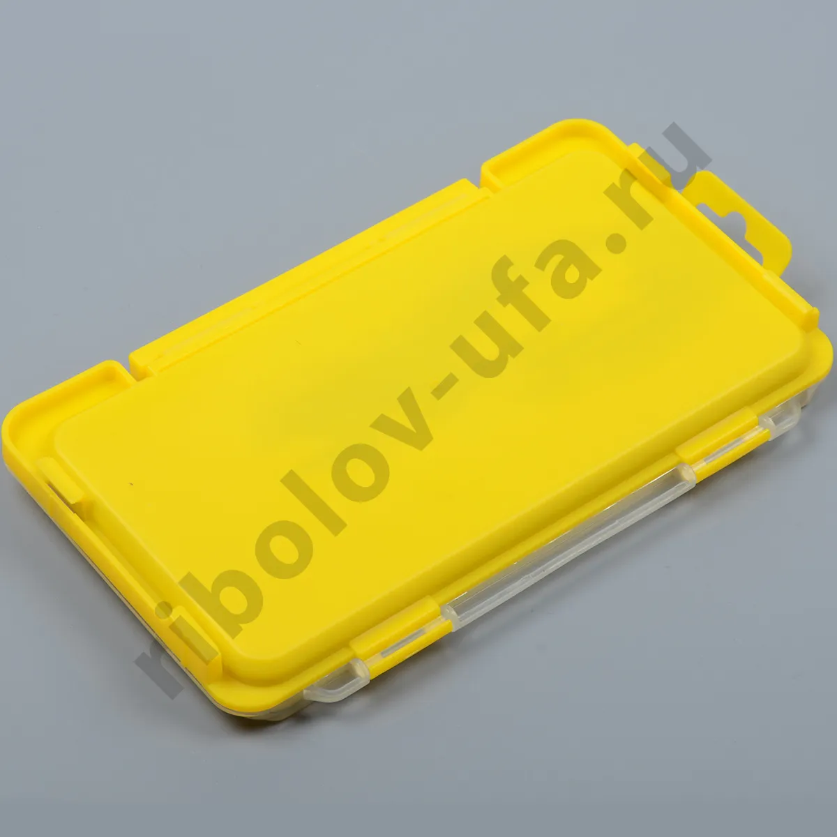 Коробка Kosadaka Slit Form Case B 175*105*18мм жёлтая стыкуемая, пенка с прорезями
