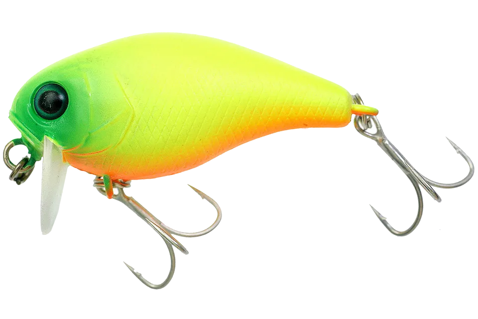 Воблер Jackall Chubby 38 SSR дл. 3.8 см, гл. 0.1-0.3 м, 4.2 гр., floating, цв. matt chartreuse