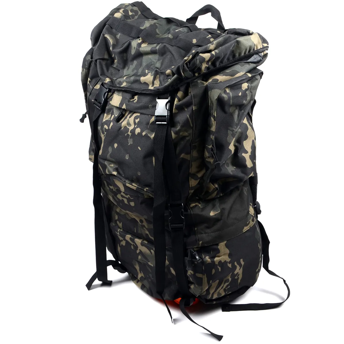 Рюкзак Hunter Manufacture туристический 80л, цв. черный кмф, металл. каркас hm-51/3.5
