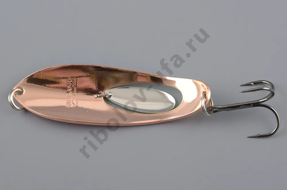 Блесна колеб. Kuusamo Taimen Super 75/17 GR/FYe/FR-C