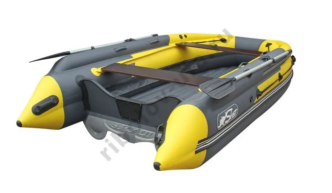 Лодка Skat Triton 430 Fi цв. сер-зел