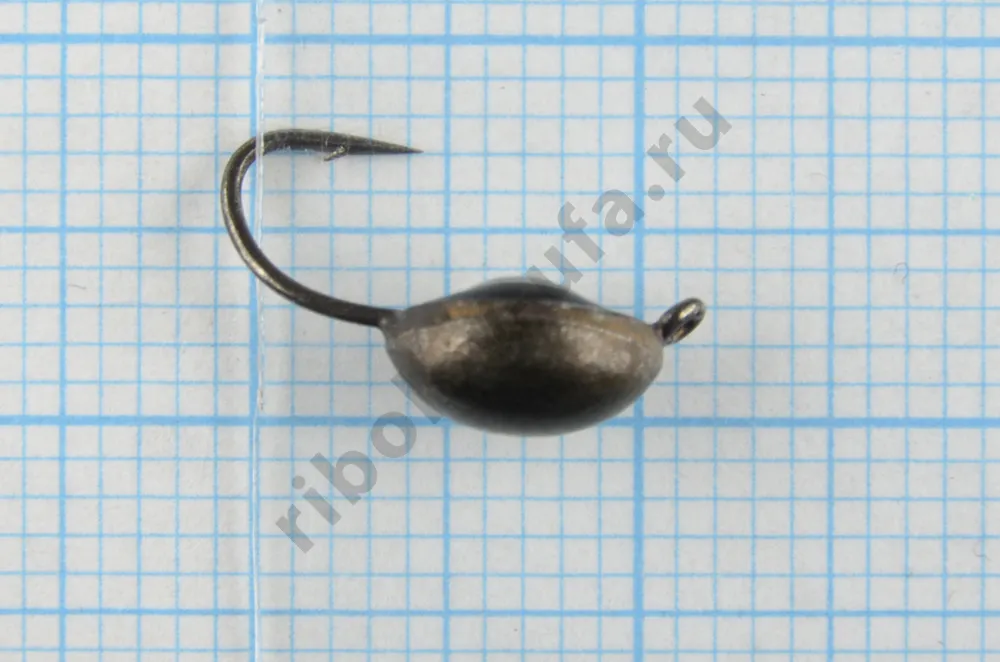 Мормышка вольфрам Bravo Fishing Плавунец с ушком, с 3D глазком 4.0 мм 0.90 гр Bn