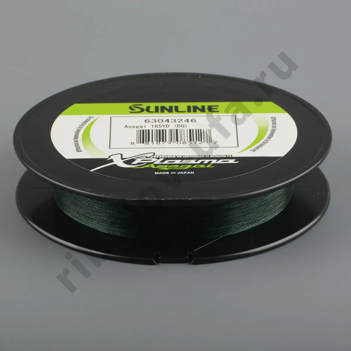 Шнур плетёный Sunline X-Plasma 150m Dark Green #0.8 8lb