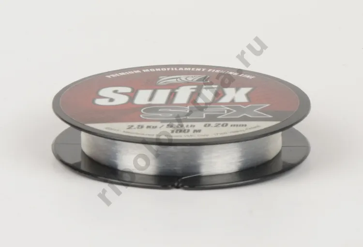 Леска Sufix SFX Clear 100 м, 0,12 мм