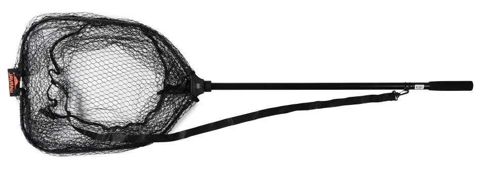 Подсачек Narval складной Fishing Landing Net I 60x50x2cm #Black & Orange