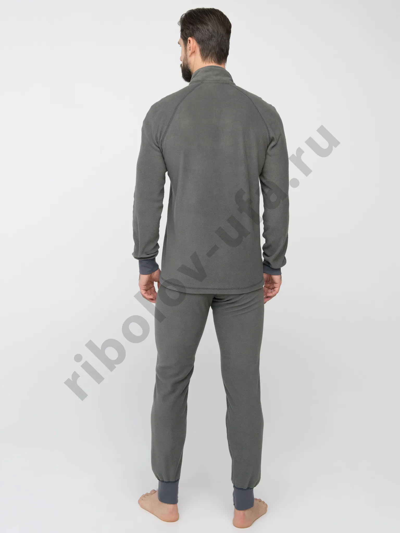 Нижний слой Huntsman Thermoline ZIP цв.Серый, ткань Флис р. 46-48 (M)