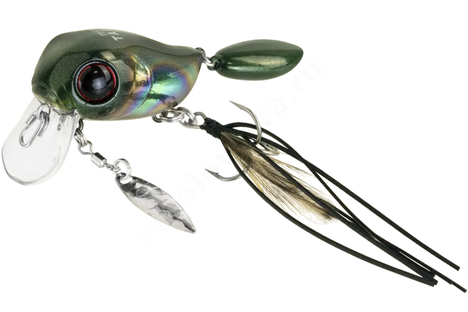 Воблер Jackall Micro Tappy  дл. 5.4 см, гл. 0-0.1 м, 4.8 гр., floating, цв. ul tamamushi