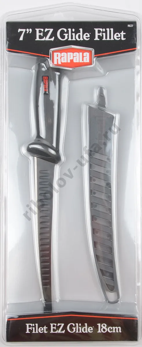 Нож филейный Rapala Rez7 покрытие PTFE 12/18 см