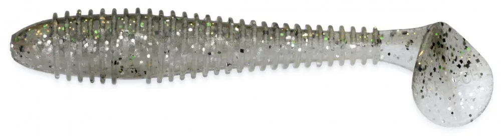 Силиконовая приманка Keitech Swing Impact Fat 2.8 in 7см 3,5гр (8шт/уп) # 416 Silver Flash Minnow