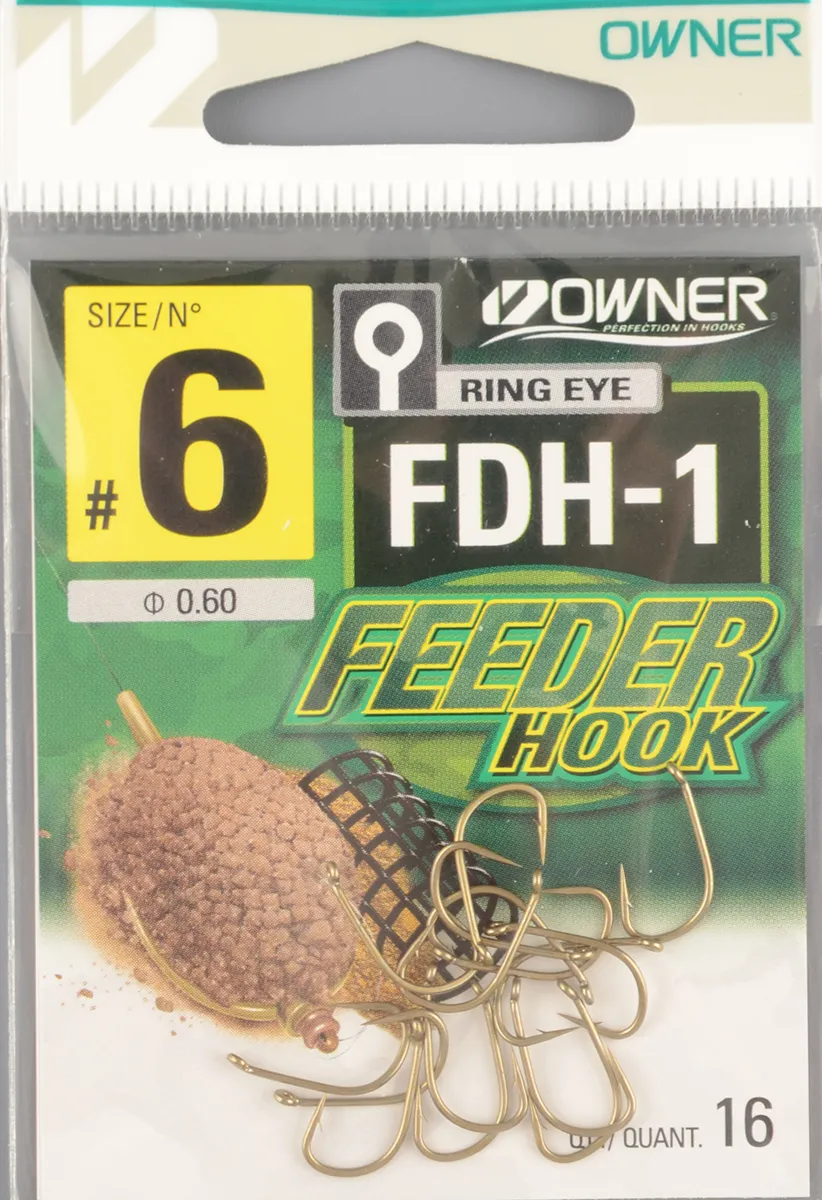 Одинарные крючки Owner 56941-06 Feeder Hook FDH-1