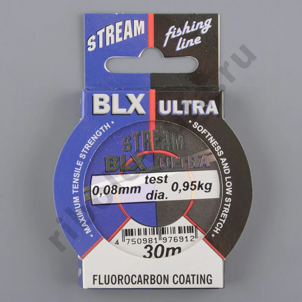 Леска Stream BLX Ultra 30м, 0.10мм 