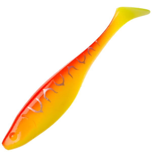 Силиконовая приманка Narval Commander Shad 14cm #009-Sunset Tiger (3шт/уп)