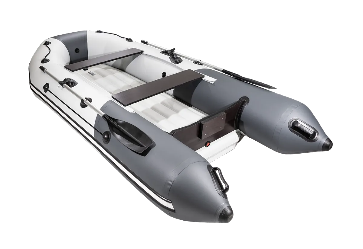 Лодка Таймень NX 3200 НДНД светло-серый/графит