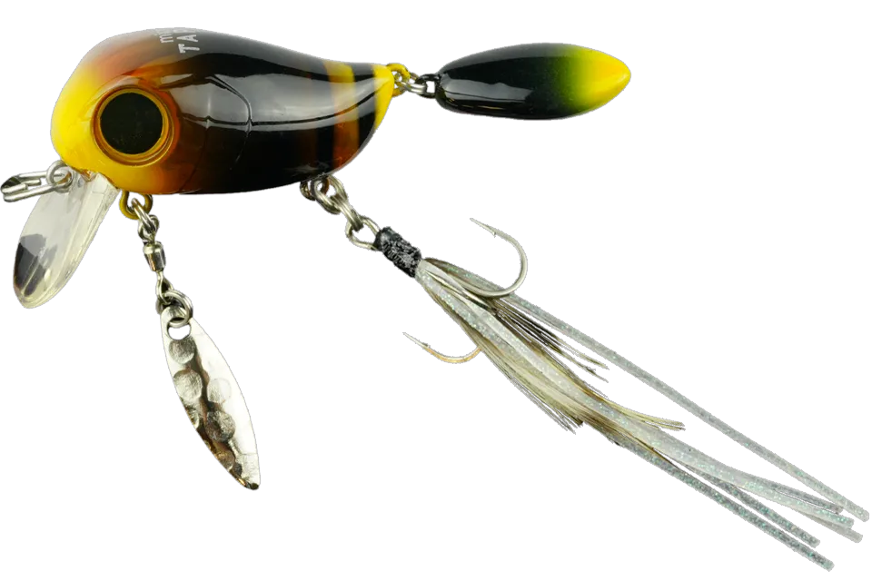 Воблер Jackall Micro Tappy  дл. 5.4 см, гл. 0-0.1 м, 4.8 гр., floating, цв. dokunashi suzumebachi