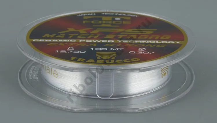 Леска Trabucco T-Force XPS Match Extra Strong 100м, 0.307 мм, 12.720 кг