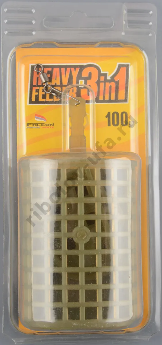 Кормушка фидерная Extra Carp Heavy Feeder 3 in 1 100гр. (пластик)