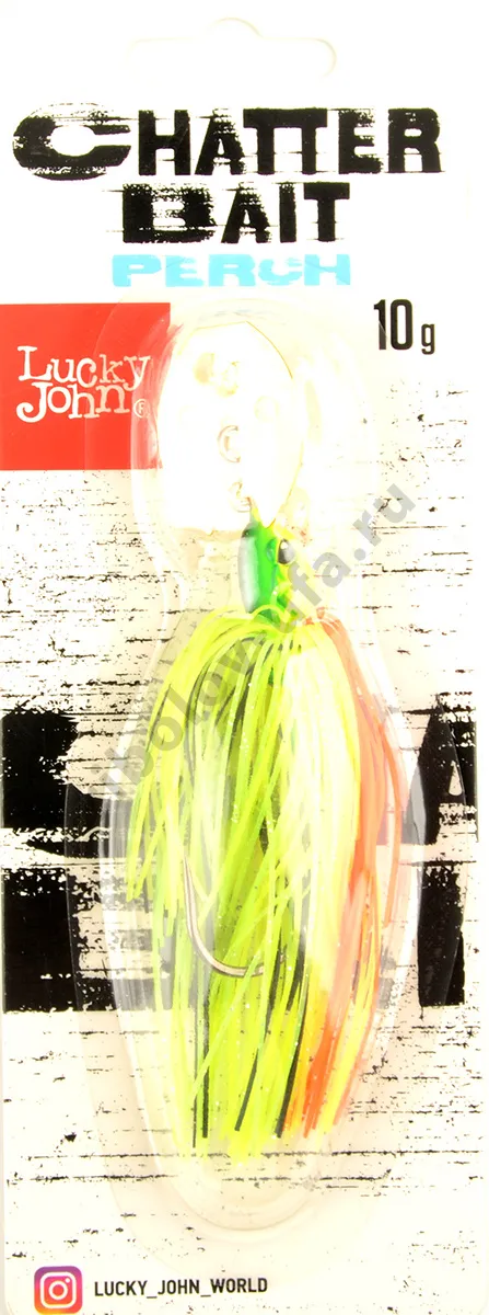 Чаттербейт Lucky John BBS Chatterbait Perch 10г, цвет 007