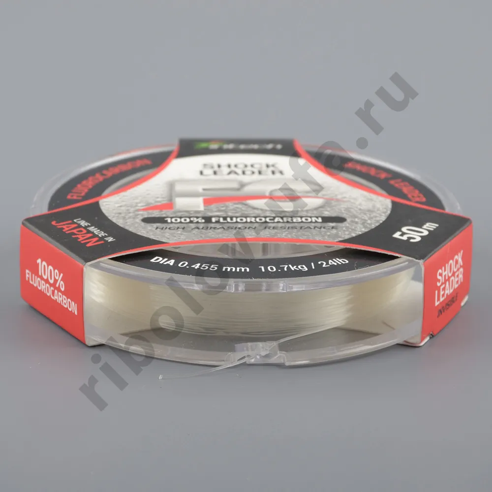 Леска Intech FC Shock Leader 50м 0,123мм 1,0кг 2,2lb