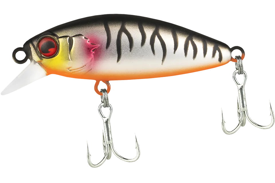 Воблер Jackall Abbey Minnow 38SF цв. uv mat silver tiger