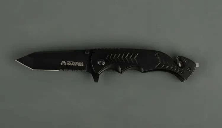 Нож складной Kosadaka N-F12 20.5/12.0 см, 139.5 гр., с серрейтором