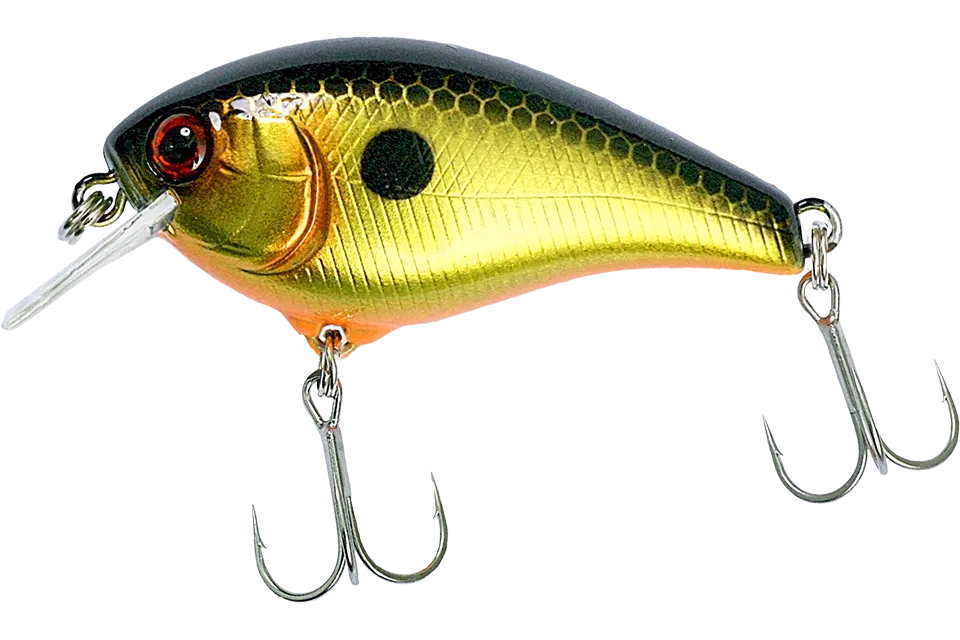Воблер Jackall Aska дл. 4.5 мм, гл. 1.0-1.5 м, 4.6 гр., floating, цв. gold&black