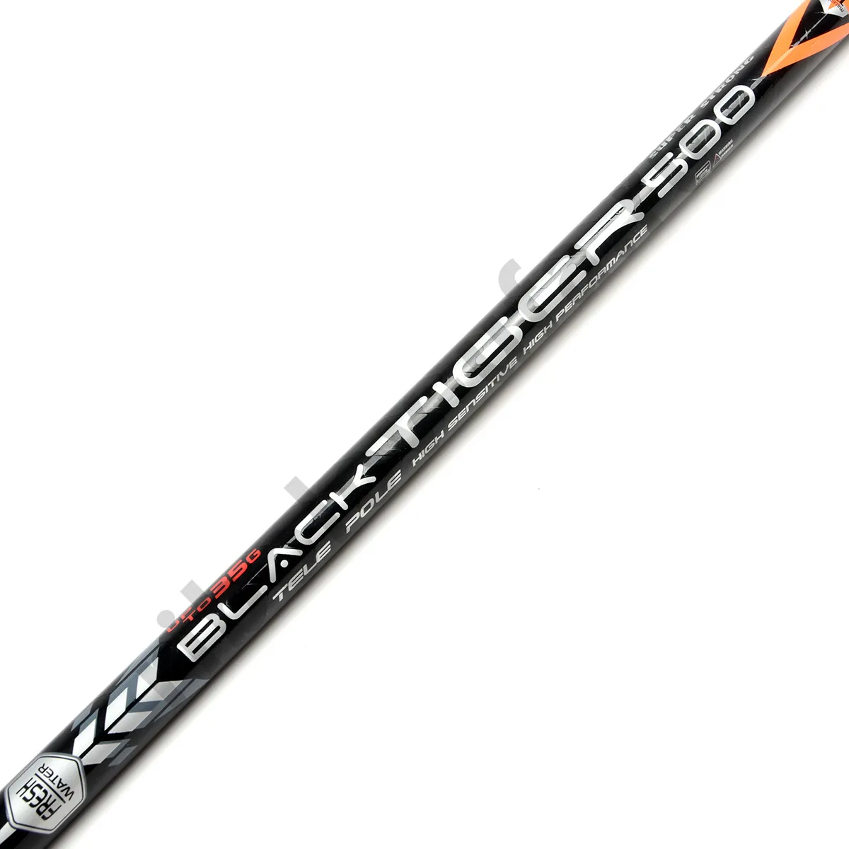 Удилище Kaida Black Tiger Polo без колец 5м до 35гр