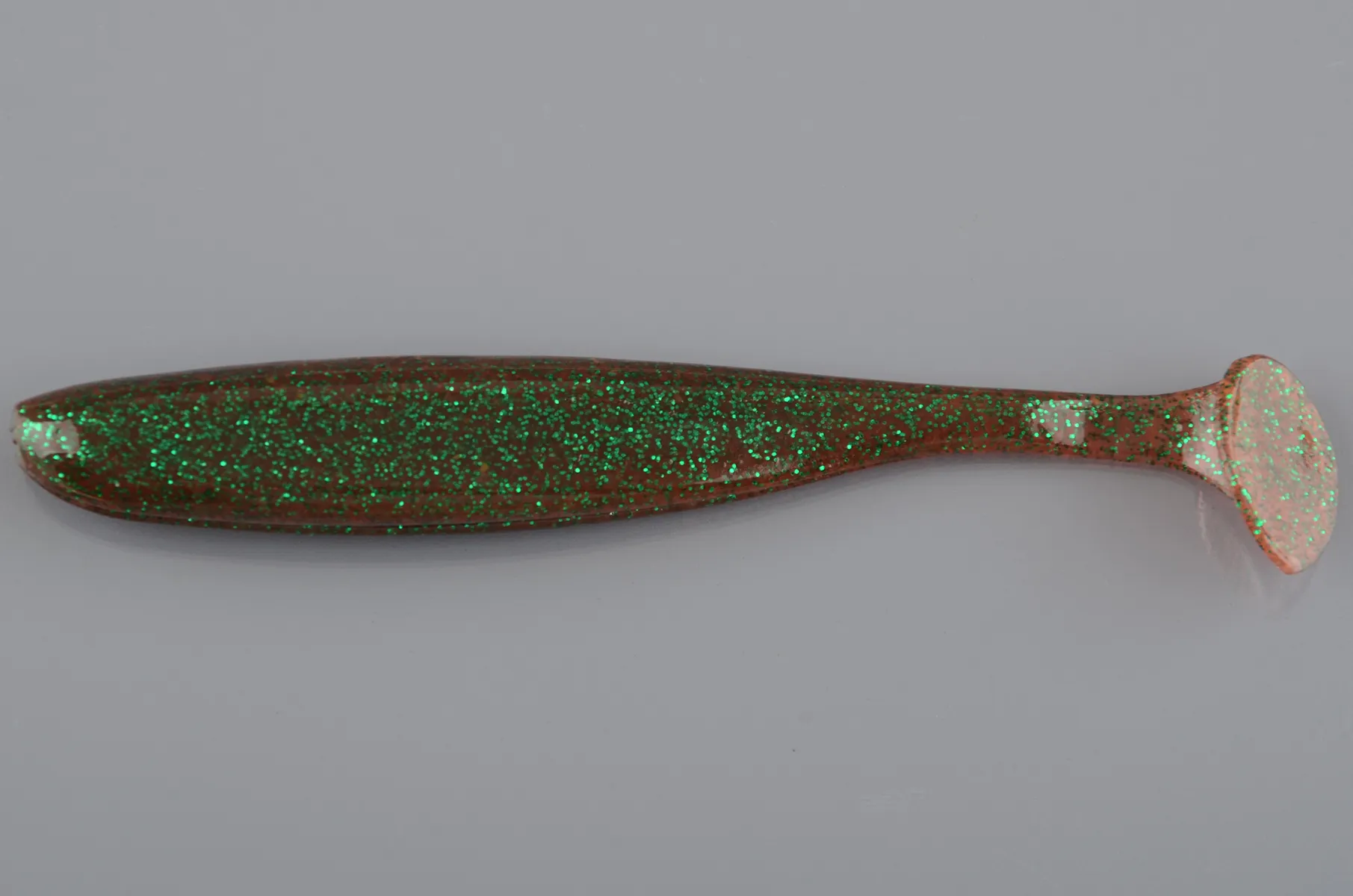 Силиконовая приманка Keitech Easy Shiner 4 inch 10см 5,3гр (7шт/уп) # 302 Plum green FLK