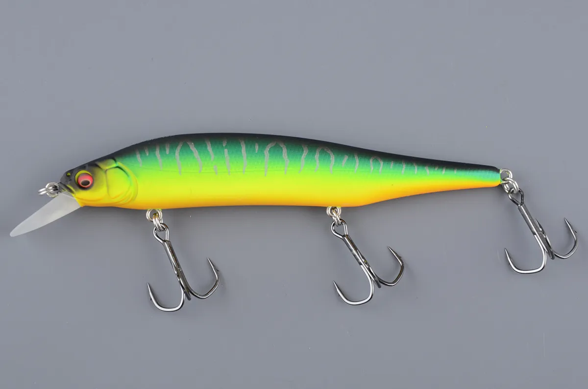 Воблер Megabass Ito Shiner SP 115мм 14гр 0,5-1,2м цв. Mat Tiger