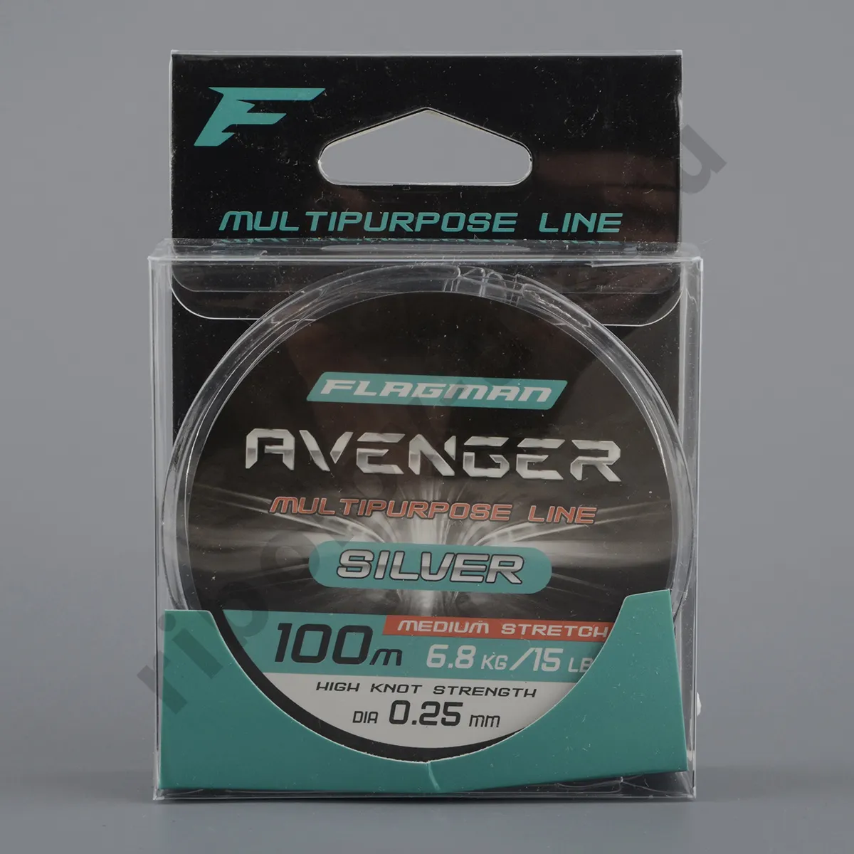 Леска Flagman Avenger Silver Line 100м, 0.25мм, 6.8кг