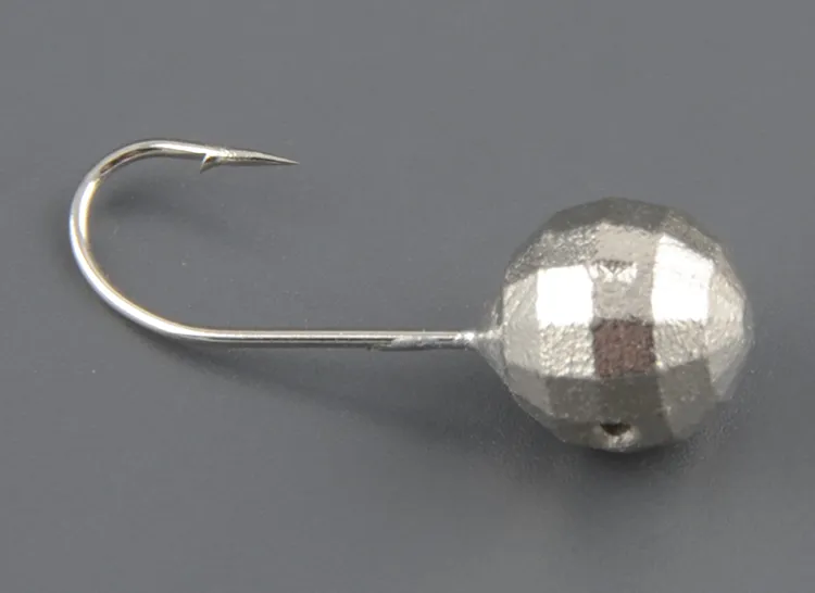 Мормышка вольфрам Bravo Fishing Шар с отверстием мелкая грань 6.0 мм 1.8 гр Ni