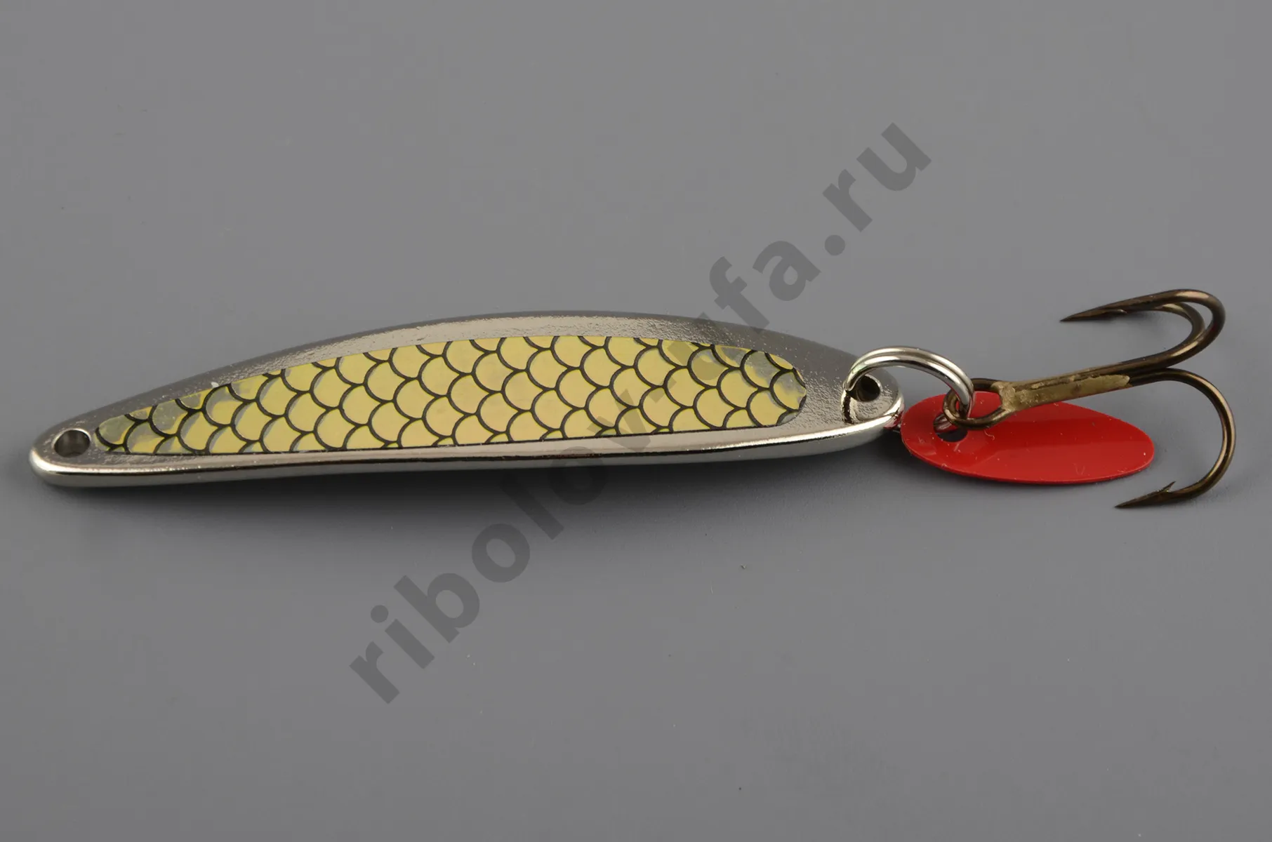 Блесна Swedish Pimple  №6 Nickel Scale