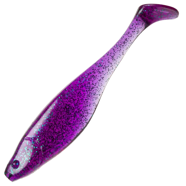 Силиконовая приманка Narval Commander Shad 12cm #017-Violetta (4шт/уп)