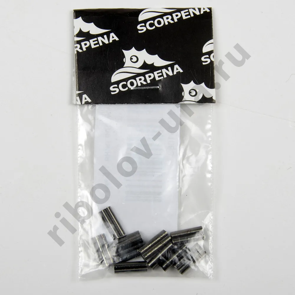 Зажим для линя двойной Scorpena 1,5мм