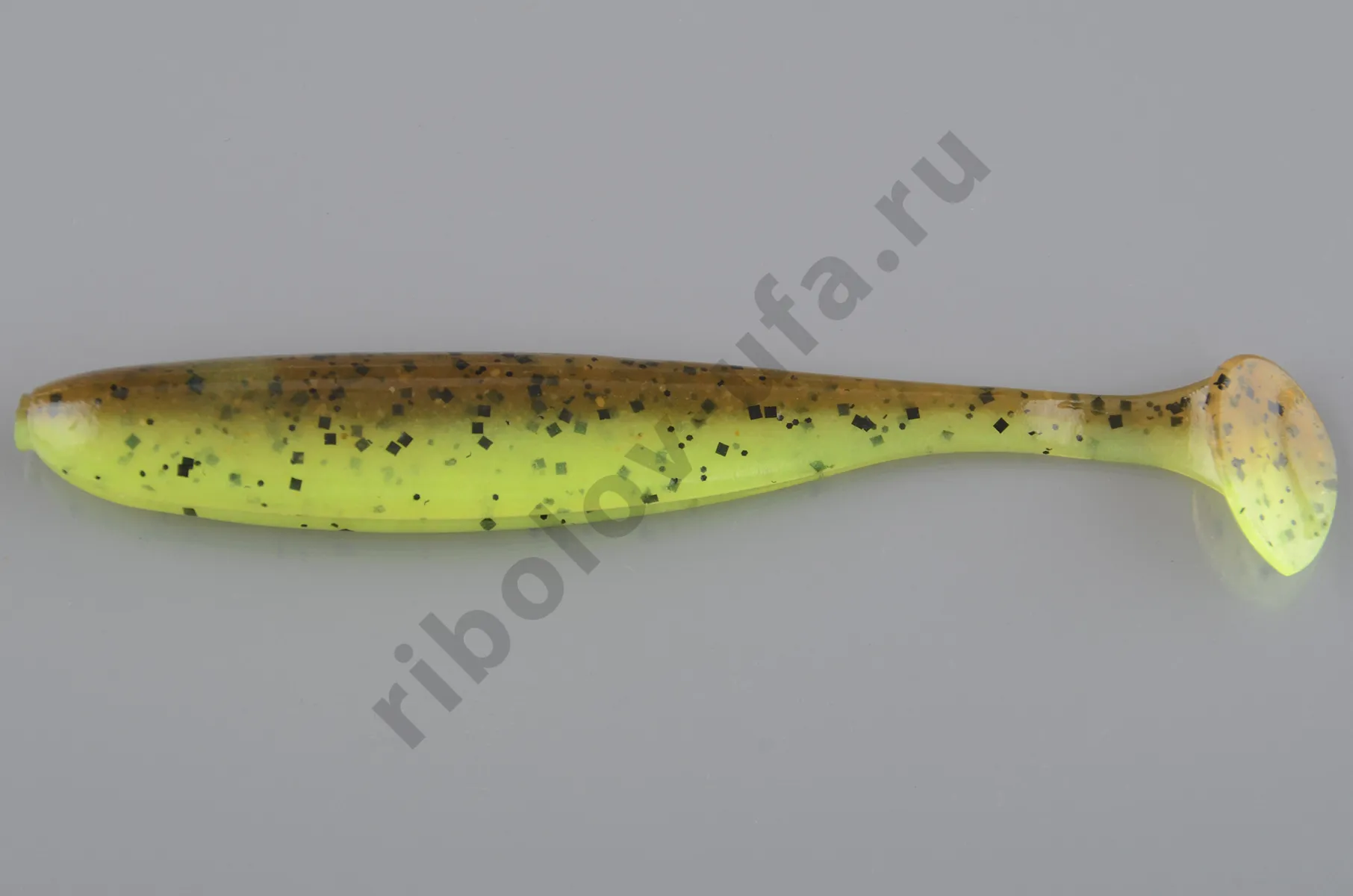 Силиконовая приманка Keitech Easy Shiner 4,5 inch 11см 7,5гр (6шт/уп) # 401 Green Pumpkin Chartreuse