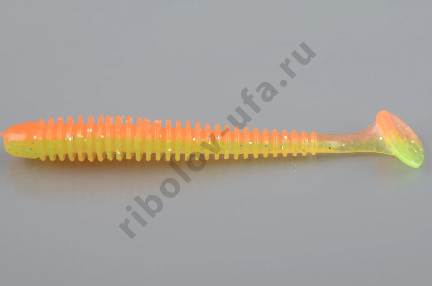 Силиконовая приманка Keitech Swing Impact 4.0 inch 10см 4.6гр (8шт/уп) # PAL 05 Sun Shine Lime