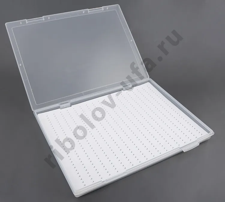 Коробка нахлыстовая Vision Slim Medium 18 row (31*22*2 см) с магнитным дном