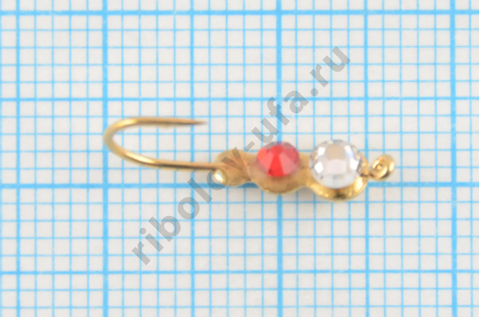 Мормышка вольфрам Bravo Fishing Муравей с ушком и Swarovski 4 мм 0,58гр Go