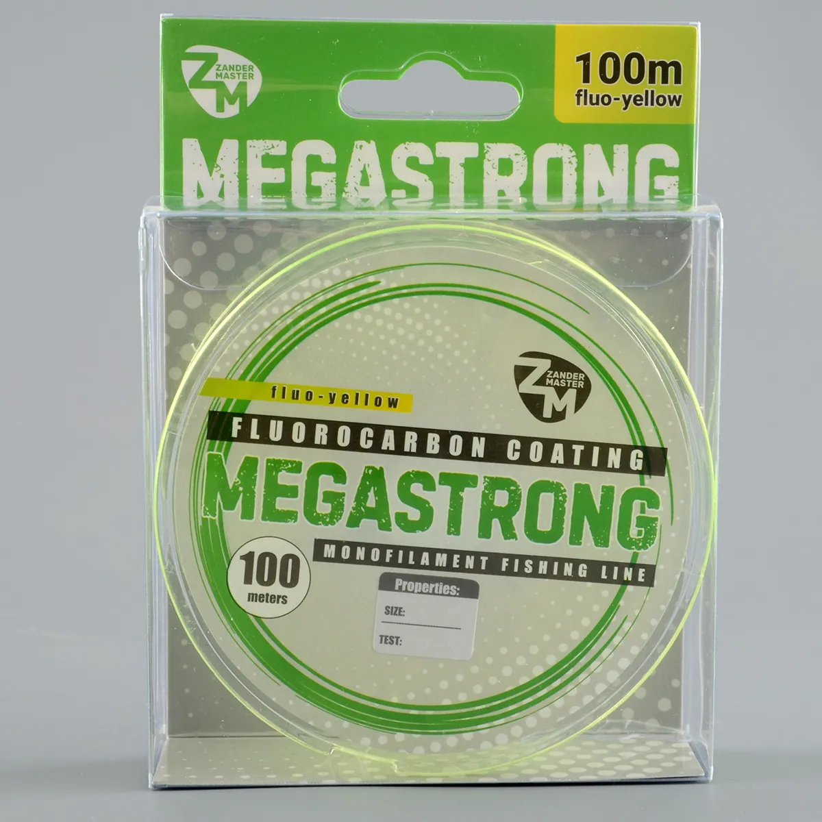 Леска Zander Master Megastrong 100м желтая 0,165