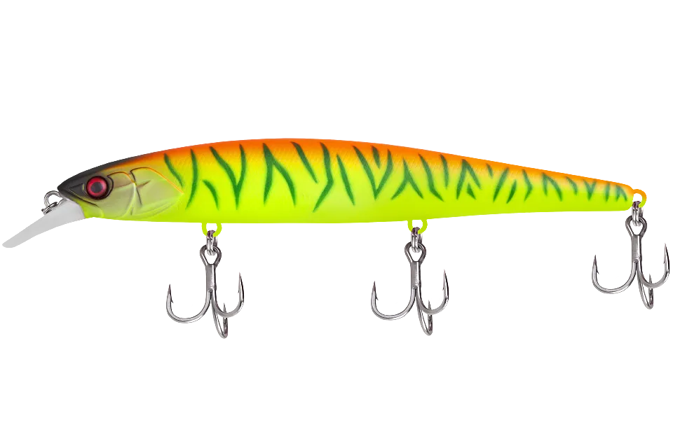 Воблер Jackall Mag Squad дл. 160 мм 33.5гр 0-2м suspend цв.tropical mat tiger